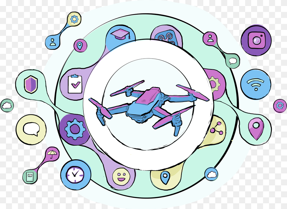 Start Flying Circle, Art, Graphics, Drawing, Person Png Image