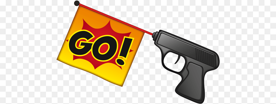 Start Gun Icon Transparent, Firearm, Weapon, Handgun Png Image