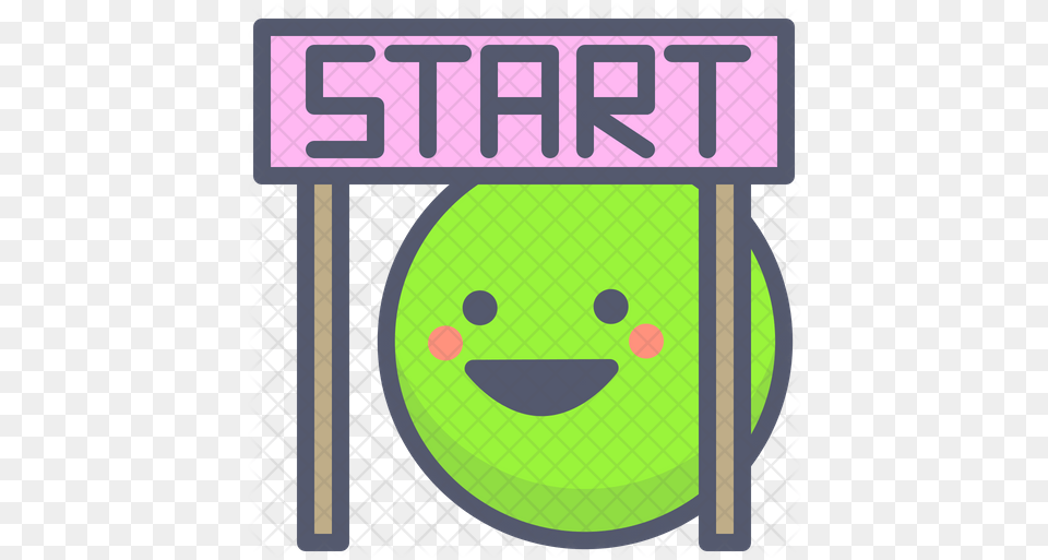 Start Icon Clip Art, Green, Ball, Sport, Tennis Png