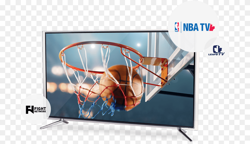 Start Tv For Basketball, Hoop, Screen, Electronics, Ball Free Png Download