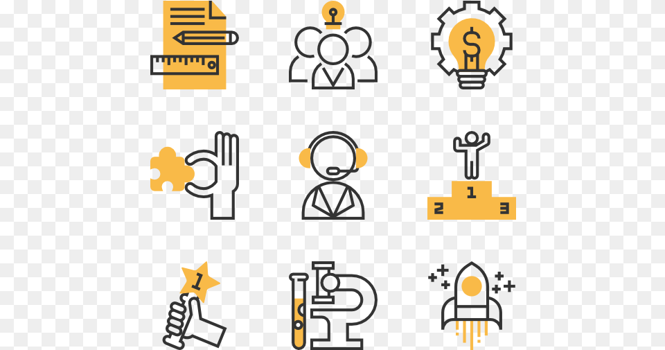 Start Up Icon Vector, Light, Symbol Free Png Download