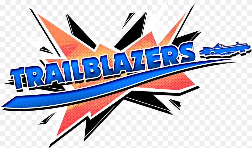 Start Your Engines Trailblazers Coming Soon To Switch Trailblazers Game Logo, Emblem, Symbol Free Png Download