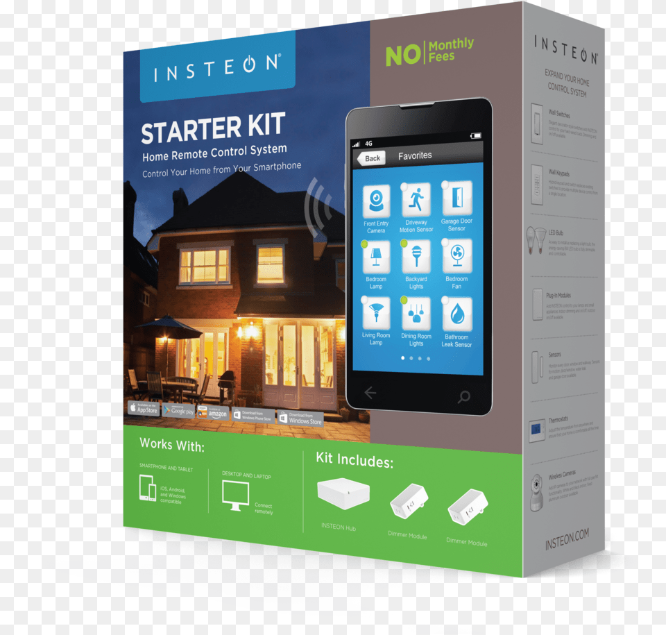Starter Kit Box Insteon Starter Kit With Hub And, Kiosk, Phone, Mobile Phone, Electronics Png Image