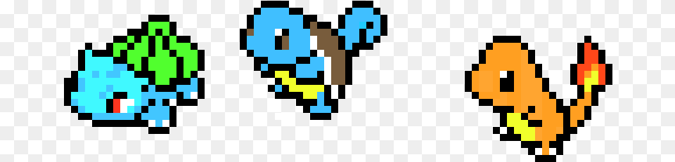 Starter Pokemon Pixel Art, Qr Code Free Png