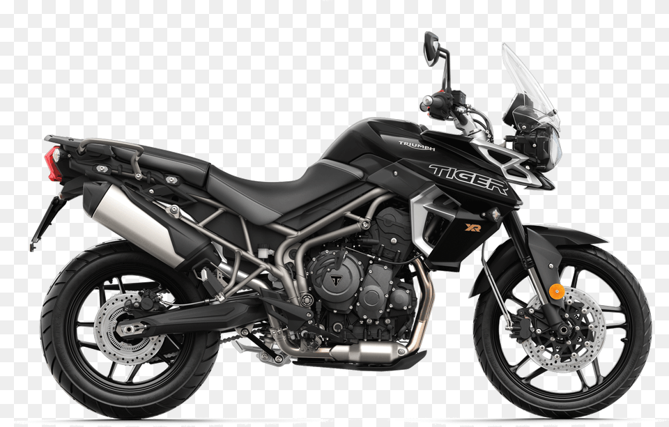 Starting From I Jet Black Tiger 800 Xr 2018, Machine, Spoke, Wheel, Motor Free Png Download