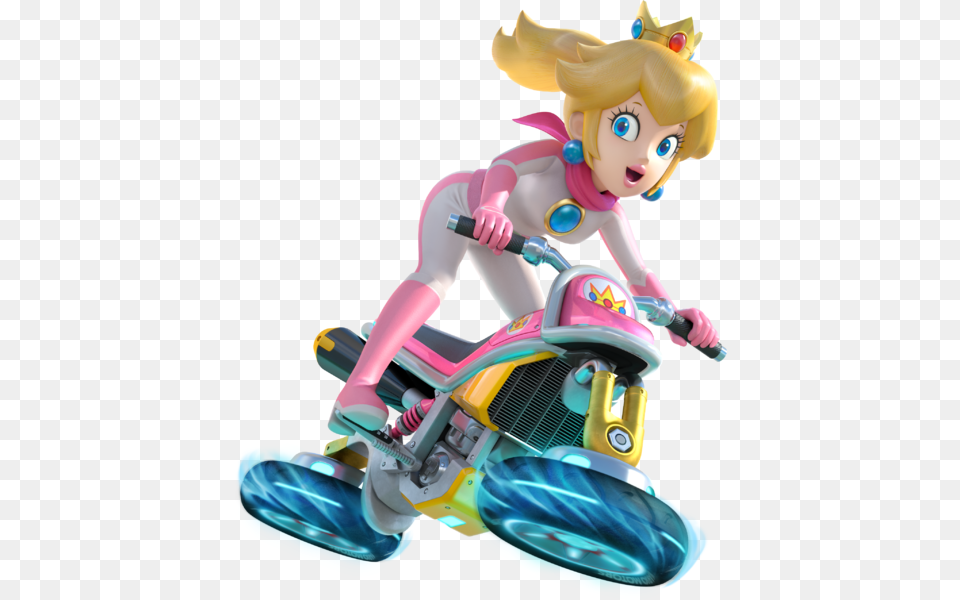 Starting In Mario Kart Wii She Gained A Princesa Peach Mario Kart, Baby, Person, Face, Head Png