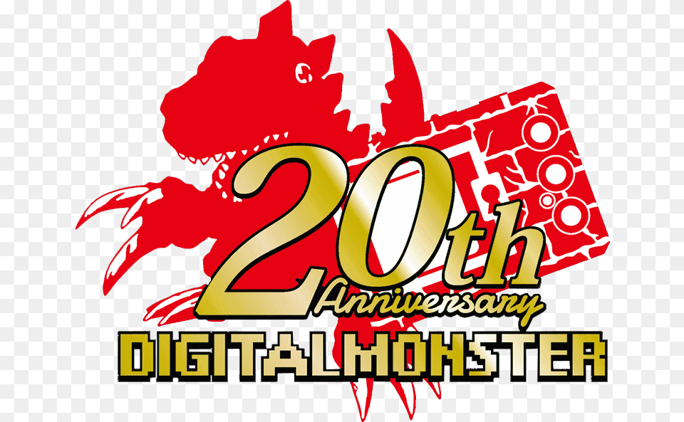 Starting This Post Because I Feel That Many Users Digimon 20th Anniversary Logo, Dynamite, Weapon Free Png