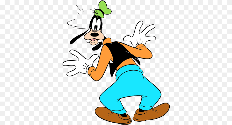 Startled Goofy Disney, Cartoon, Person Free Png Download