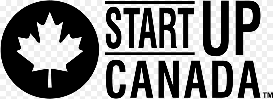 Startup Canada English Red Logo Black Entrepreneur Canada, Gray Free Transparent Png