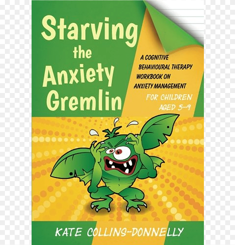 Starving The Anxiety Gremlin For Children, Advertisement, Poster, Face, Head Png Image