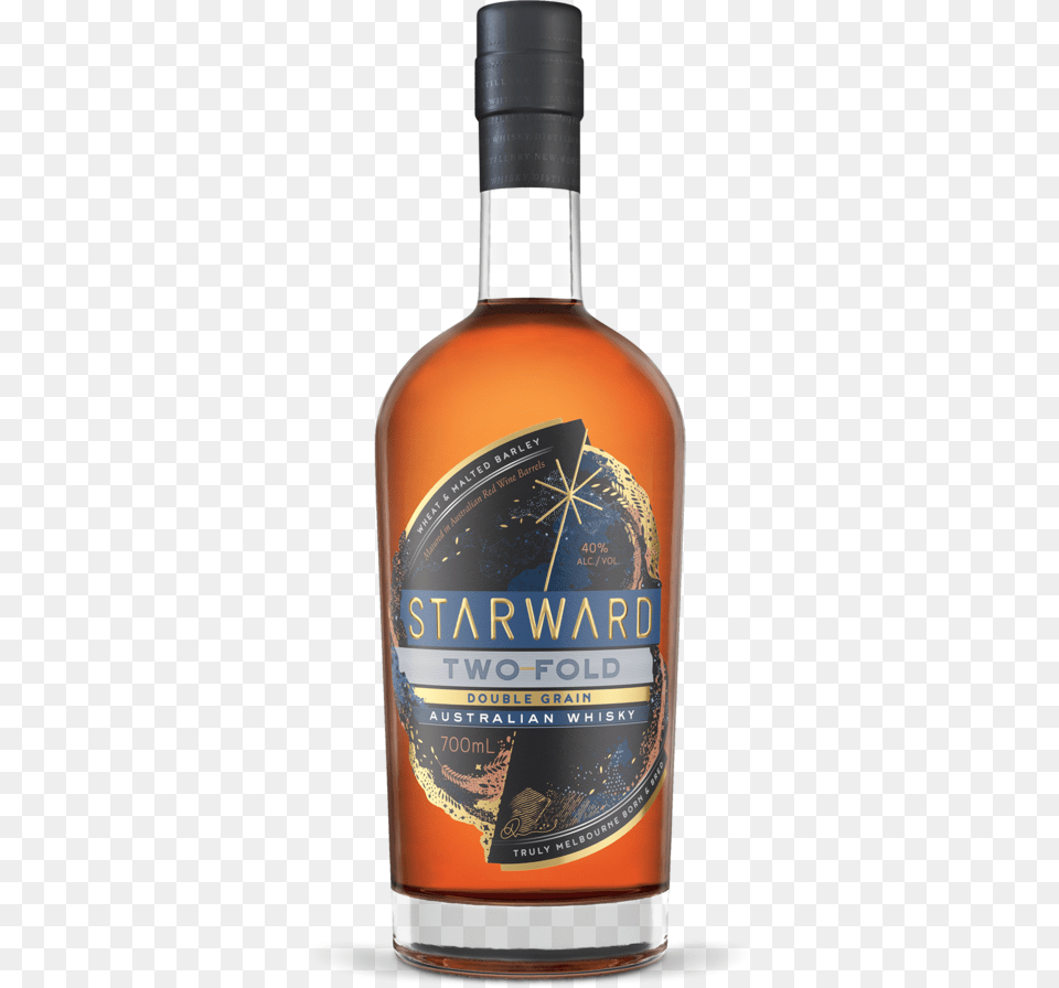 Starward Two Fold Whisky, Alcohol, Beverage, Liquor, Bottle Free Png