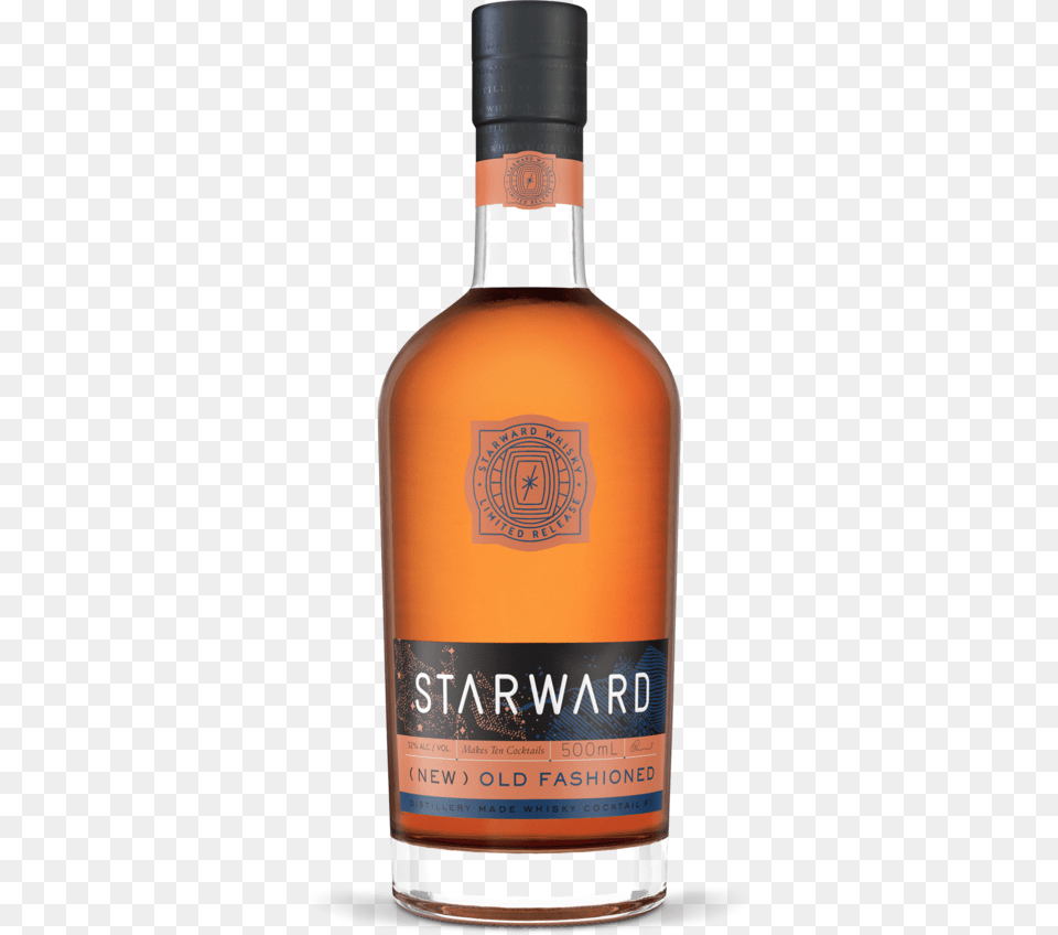Starward Whisky Old Fashioned, Alcohol, Beverage, Liquor, Bottle Png Image