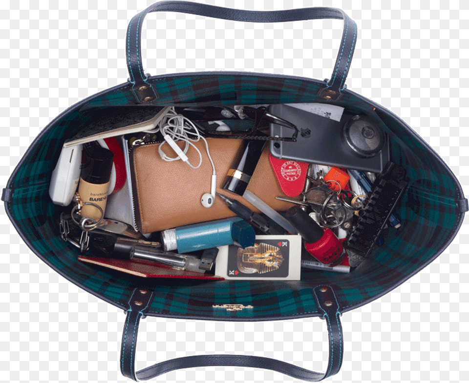 Stashio Purse Organizer Tote Slider Messy Birkin Bag, Accessories, Handbag, Tartan Png Image