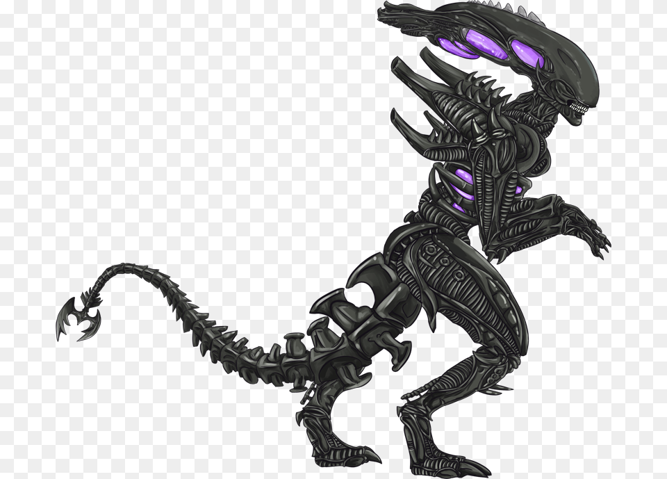 Stat Master Animals Xenomorph, Dragon Png Image