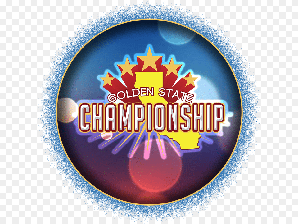 State Championship Circle, Logo, Light Png Image