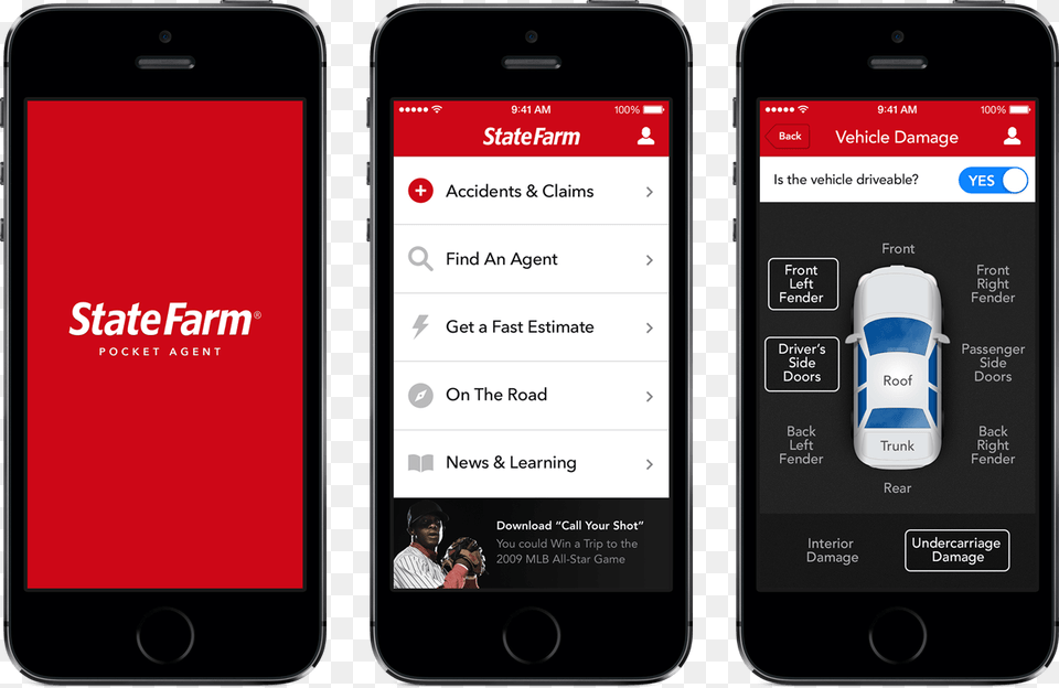 State Farm Mobile App Download State Farm App, Electronics, Mobile Phone, Phone, Person Free Png