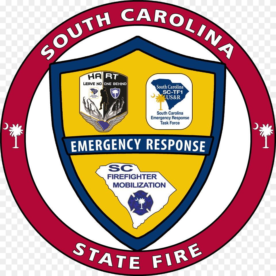 State Fire South Carolina Fire Academy, Badge, Logo, Symbol, Food Free Png Download