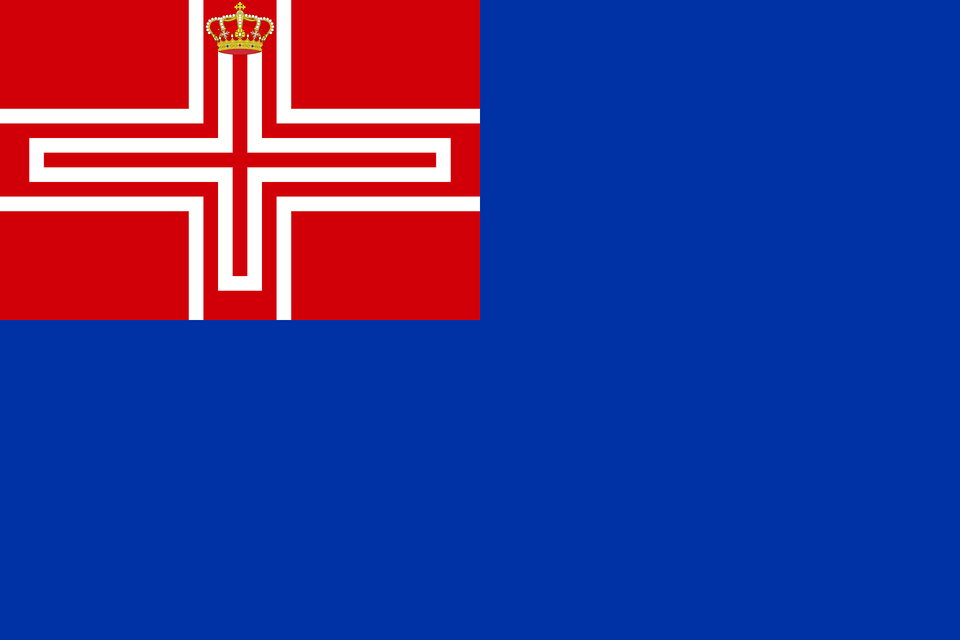 State Flag And War Ensign Of The Kingdom Of Sardinia 1816 1848 Clipart Free Png