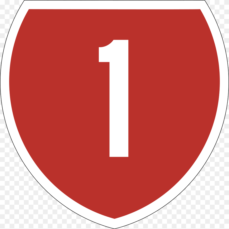 State Highway 1 Nz New Zealand Highway Shield, Symbol, Sign, Road Sign, Text Free Png