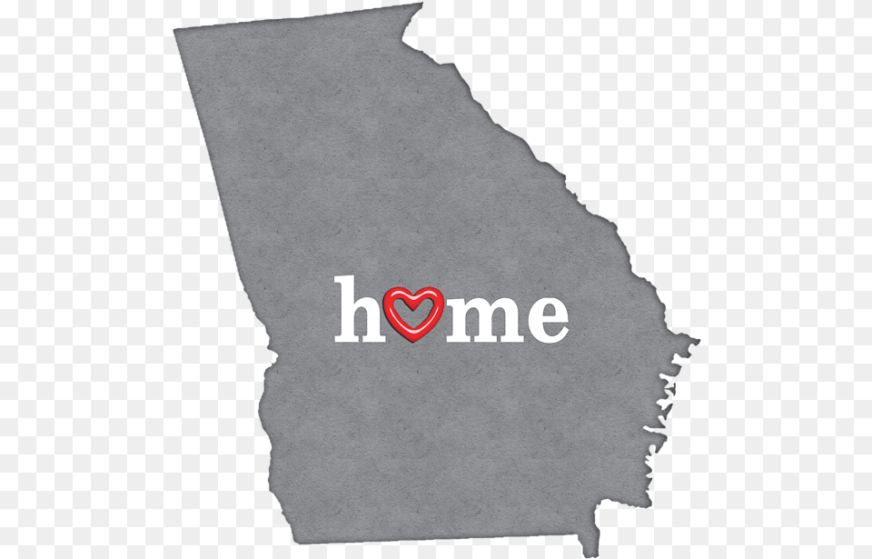 State Map Outline Georgia With Heart In Home, Adult, Bride, Female, Person Png Image