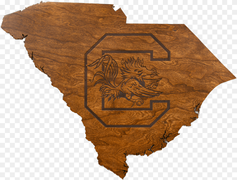 State Of South Carolina Icon, Wood Png Image