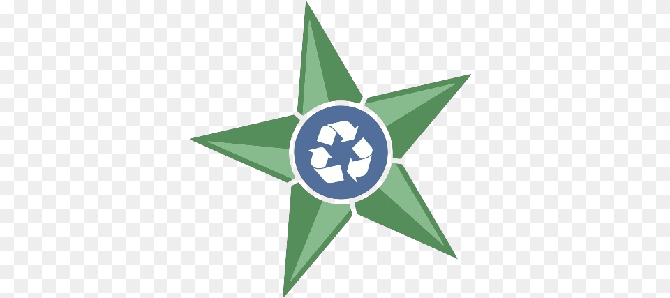 State Of Texas Alliance For Recycling Star Home State Of Texas Alliance For Recycling, Star Symbol, Symbol, Recycling Symbol, Aircraft Png Image