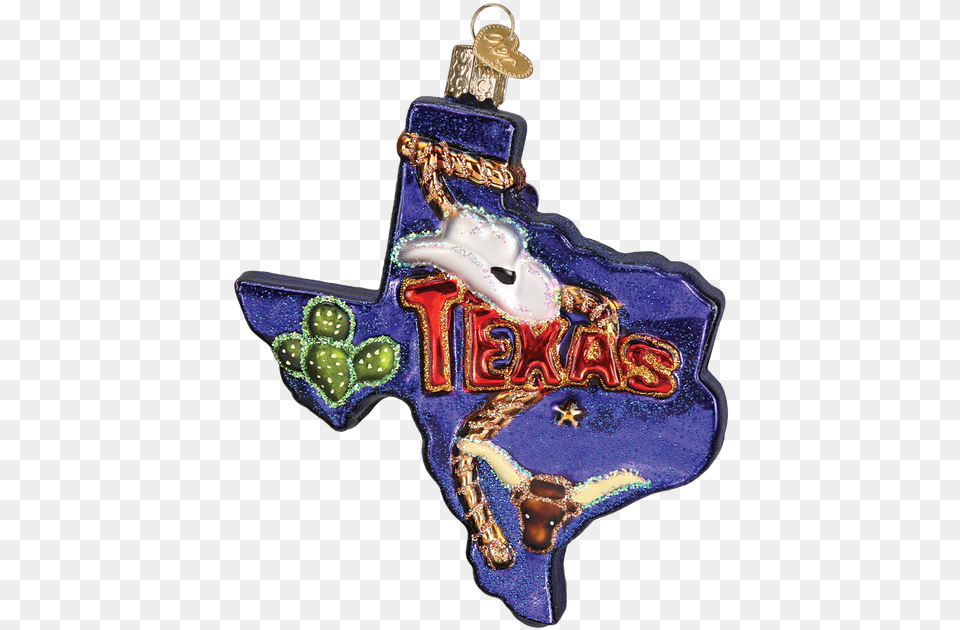 State Of Texas Landmarks Glass Ornament, Accessories, Symbol, Logo Free Png Download