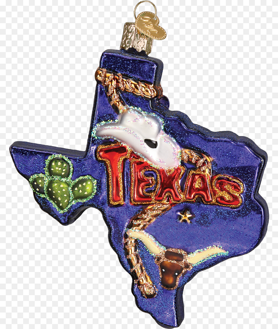 State Of Texas Landmarks Glass Ornament Cross, Accessories, Wedding, Person, Woman Free Transparent Png