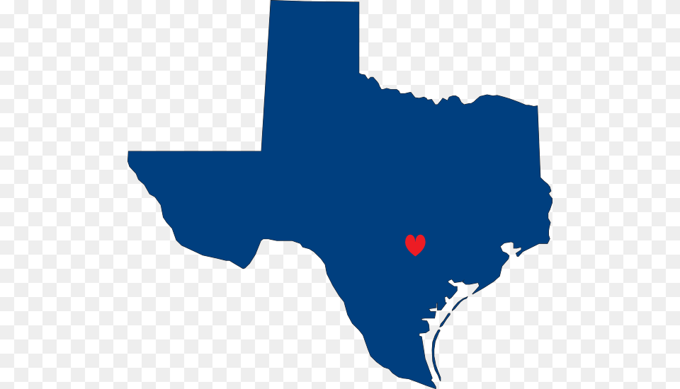 State Of Texas Outline Texas Heart Clipart, Chart, Plot, Map, Atlas Png Image
