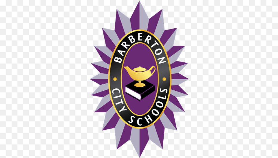 State Of The Schools Barberton City Schools, Badge, Logo, Purple, Symbol Png