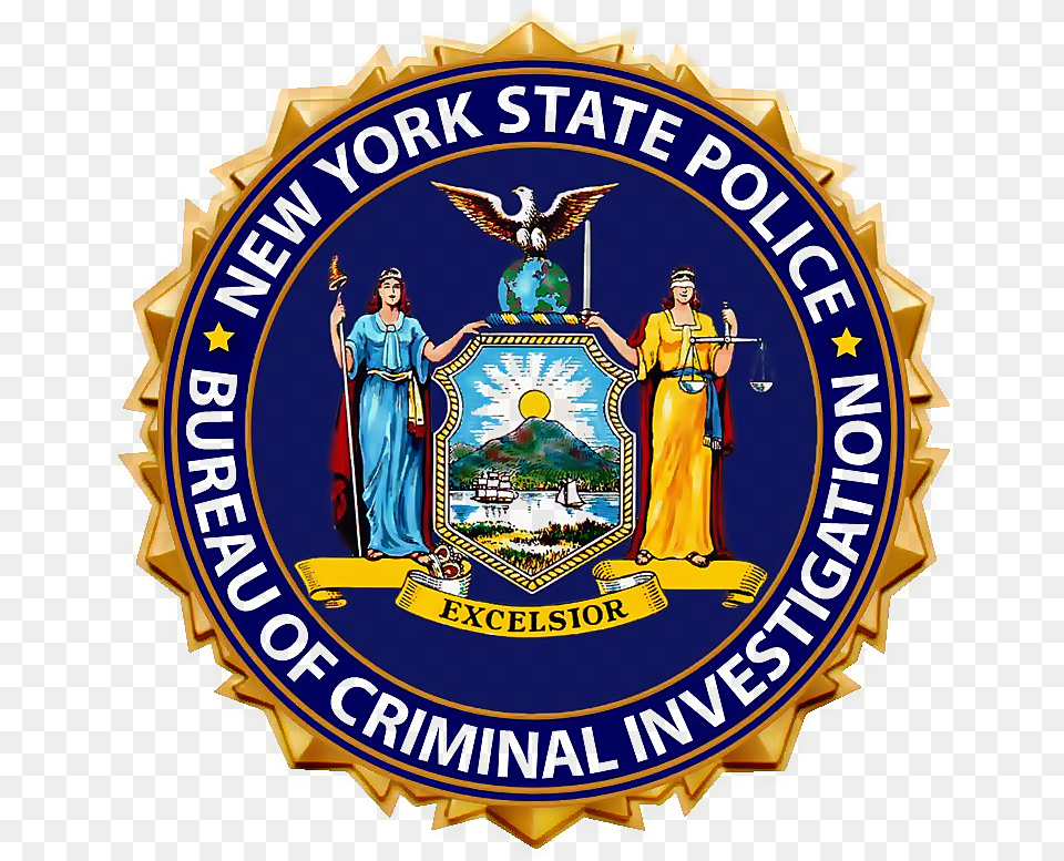 State Police Investigate Damage New York State Police, Logo, Badge, Symbol, Emblem Free Png Download