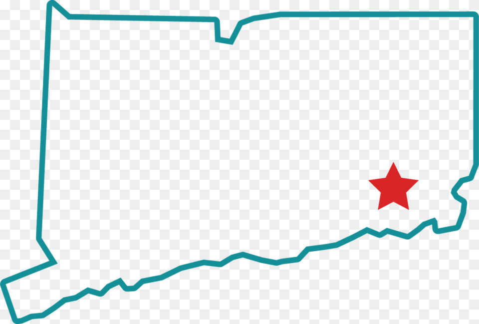 State Sample Connecticut Dallas Size, Symbol, Star Symbol, Blackboard Free Png Download