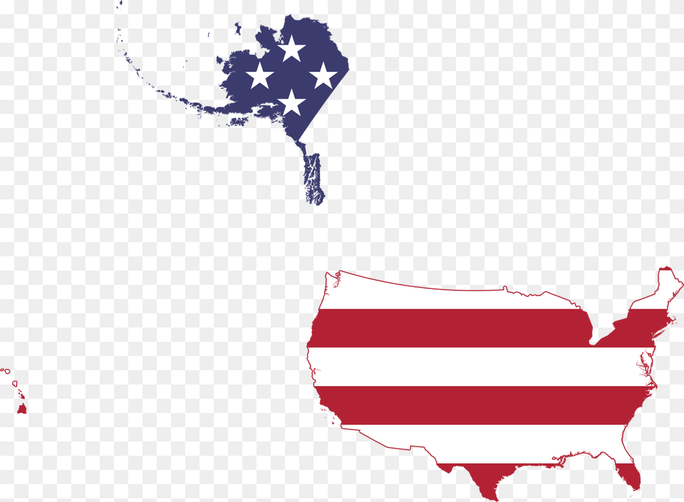 State Usa Flag Map Usa Flag Map 50 States, Adult, Male, Man, Person Png Image