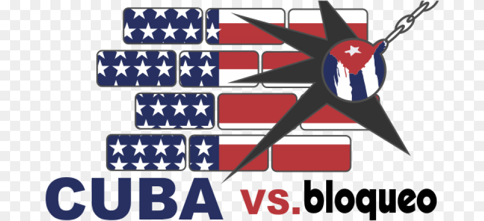 Statement Of The Jamaica Cuba Friendship Association Contra El Bloqueo A Cuba, American Flag, Flag, Scoreboard, Symbol Free Png