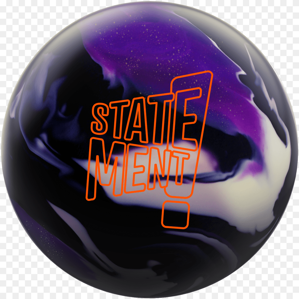 Statement Solid Bowling Ball, Bowling Ball, Leisure Activities, Sphere, Sport Free Png
