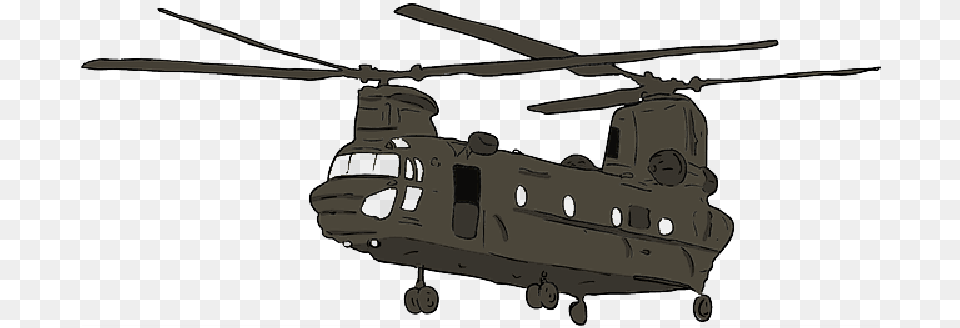 States Cartoon Plane Fly Air United Military Chinook Helicopter Clipart, Aircraft, Transportation, Vehicle, Airplane Free Png