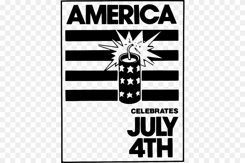 States Silhouette Fireworks Day United Usa Amerika Feier Rot U Blau Karte, Stencil, Weapon, Dynamite Free Transparent Png