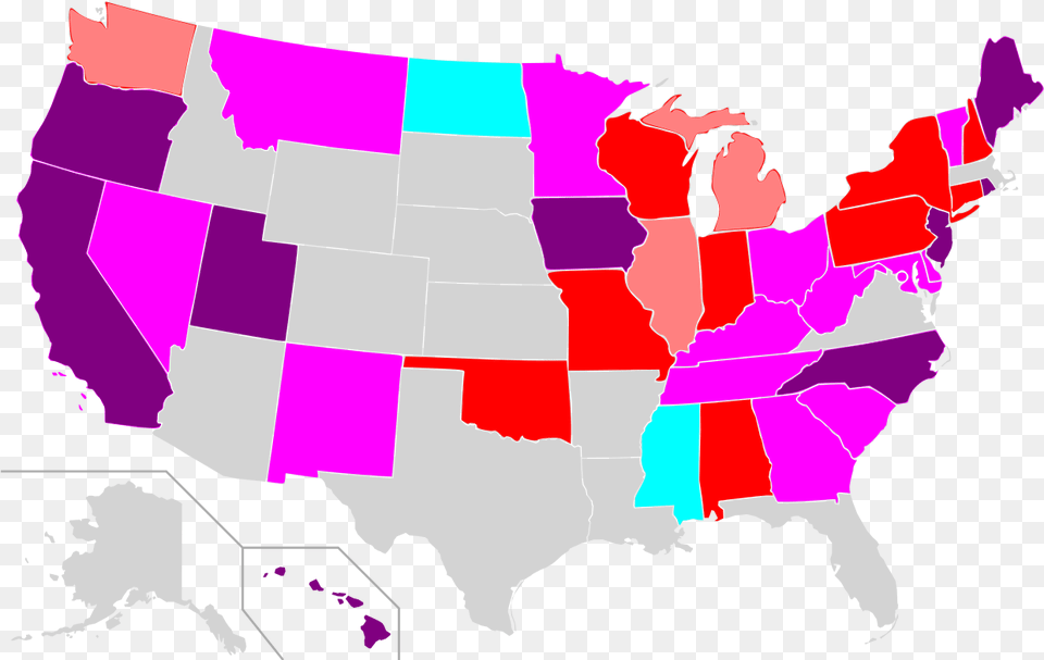 States With Red Flag Laws, Plot, Chart, Purple, Person Png Image