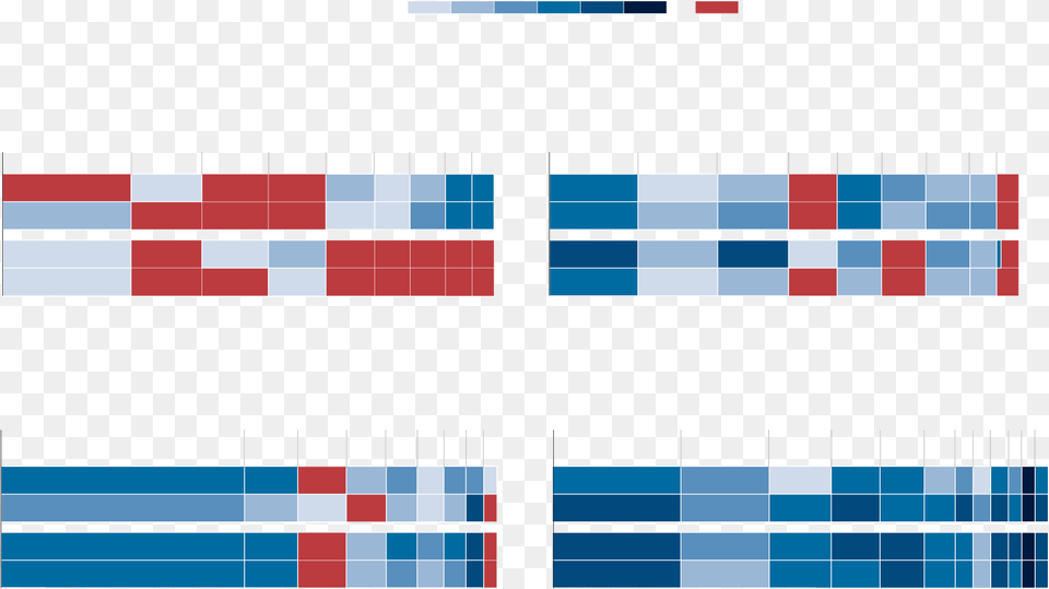 States Won By Bill Clinton And Barack Obama Graphic Design, Chart Free Png