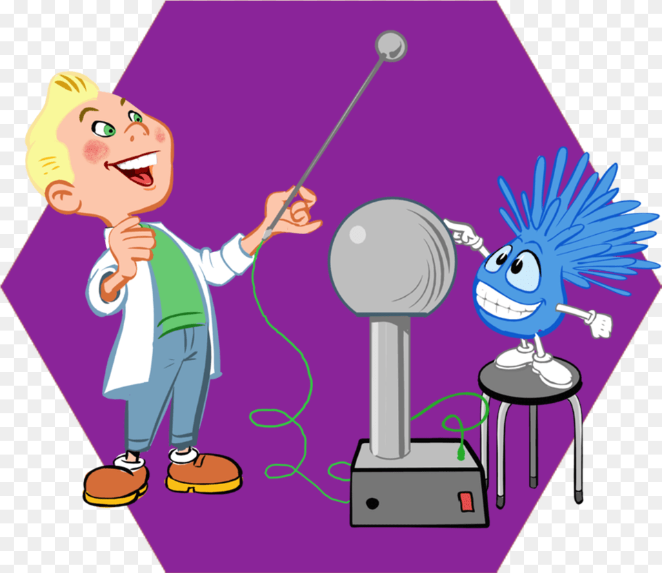 Static Electricity Dibujos De Electricidad Estatica, Boy, Child, Male, Person Free Transparent Png