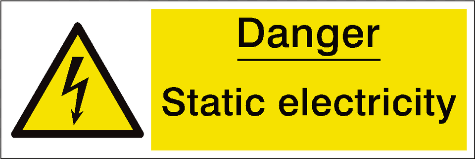 Static Electricity Safety Sign Liquid Nitrogen Warning Signs, Symbol, Triangle Png