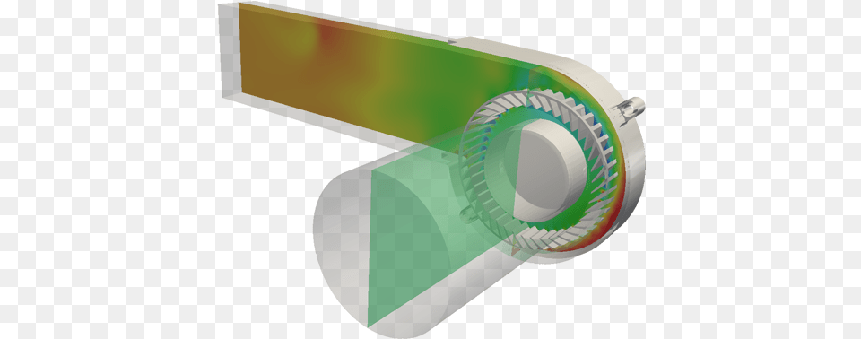 Static Pressure On A Centrifugal Fan Cfd Analysis Simscale, Whistle Free Png Download