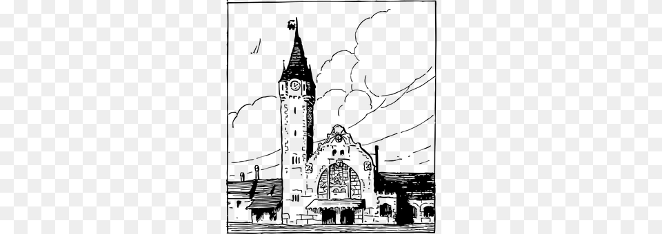 Station Architecture, Tower, Building, Spire Png