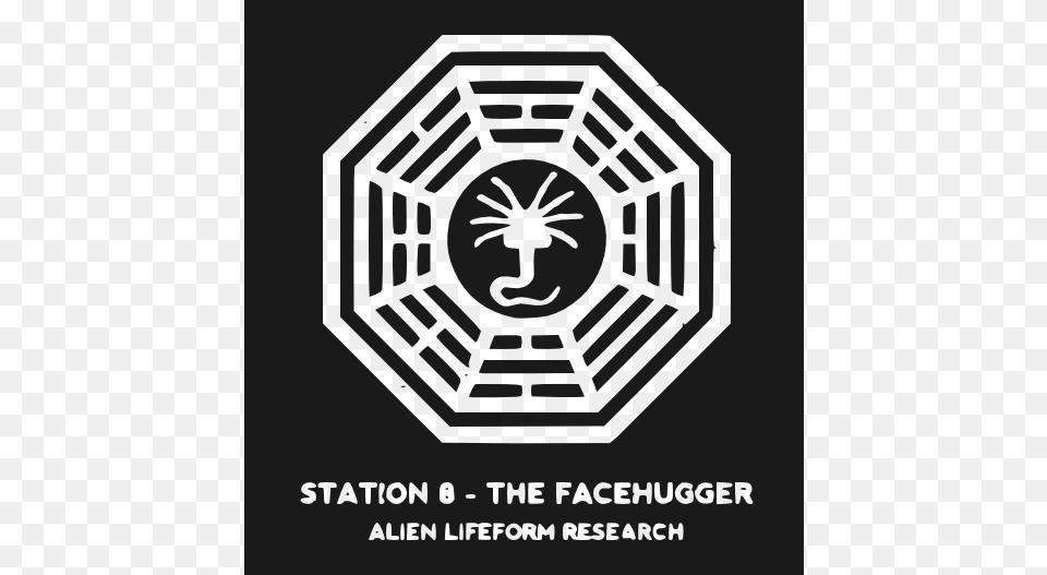 Station 8 The Facehugger Dharma Initiative Motor Pool, Machine, Wheel, Device, Grass Free Png