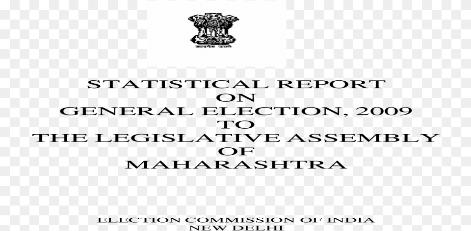 Statistical Report On General Election 2009 To The Document Free Transparent Png