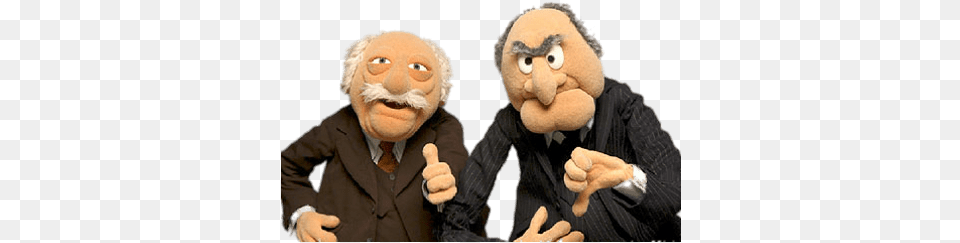 Statler And Waldorf Thumbs Statler And Waldorf, Hand, Body Part, Finger, Person Png