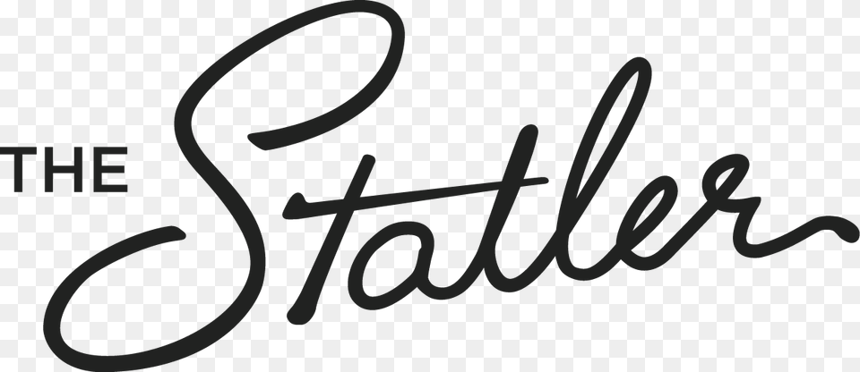 Statler Hotel Dallas Logo, Handwriting, Text, Bow, Weapon Free Png Download