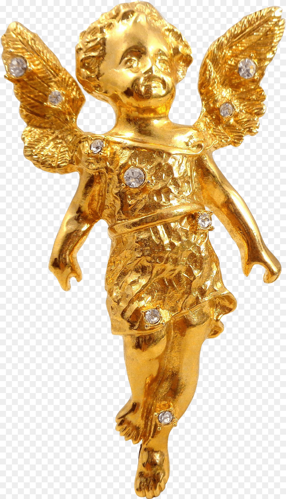 Statue, Accessories, Gold, Jewelry, Baby Free Png Download