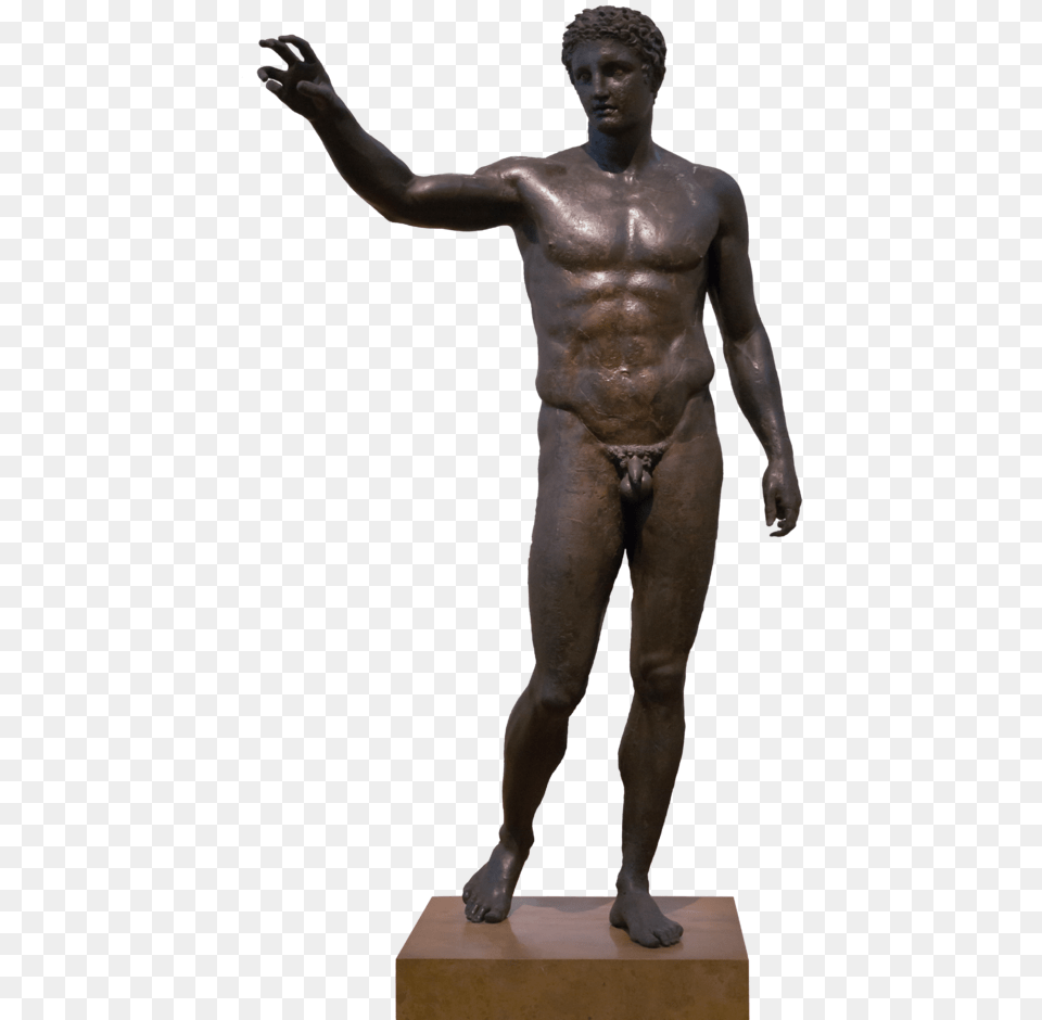 Statue, Bronze, Adult, Art, Person Free Png