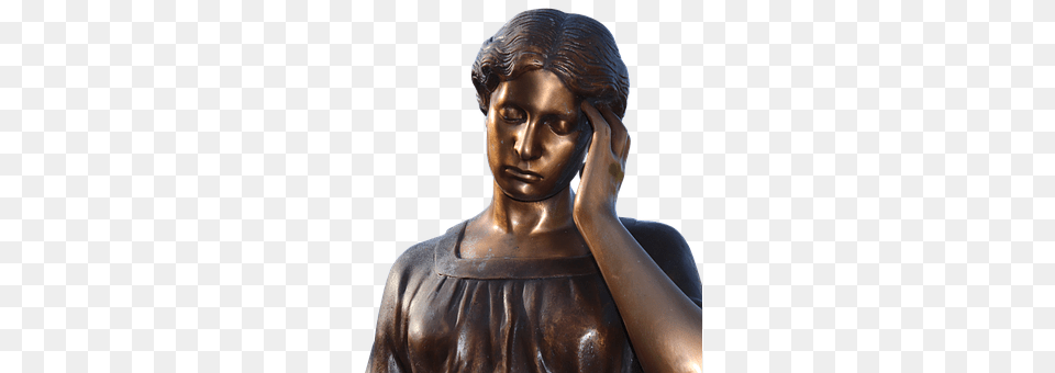 Statue Adult, Bronze, Female, Person Png Image